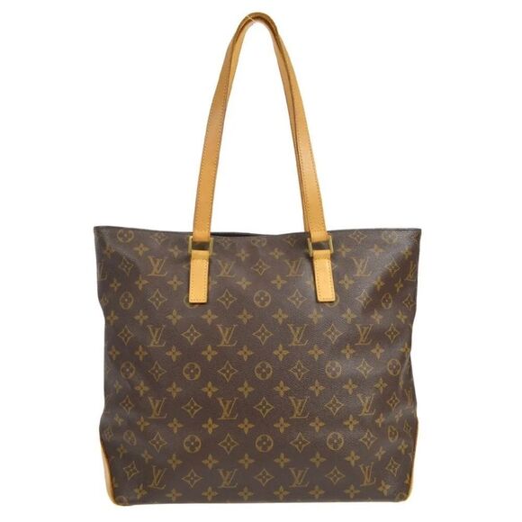 LOUIS VUITTON Monogram Cabas Mezzo Tote Bag 💼 SD0042 - Picture 1 of 14